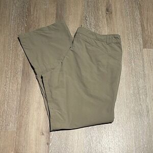 Mountain Hardwear Womens Hiking Pants‎ Khaki Outdoor Active Size 14